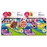 Littlest Pet Shop Walkables Kitty Cat & Fish 2 PackIMAGE