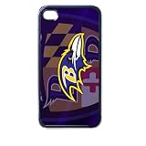 Baltimore-Ravens iPhone 4/4s Seamless Case (Black)