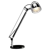 Bulbrite LED/MINISTRYDE/B miniStryde LED Desk Lamp, Black