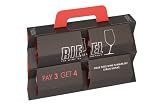 Riedel O Syrah/Shraz Wine Tumblers, Set of 3 with 1 Bonus Glass