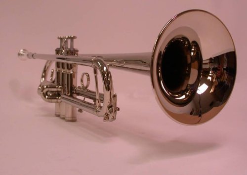 Rossetti Trumpet Student Bb, Nickel Plated, Hardshell Case