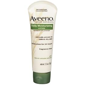 Aveeno Daily Moisturizing Lotion Tube, 2.5 Ounce (Pack of 2): Beauty