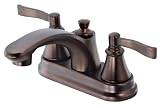 Danze D301025RB Aerial Two Handle Centerset Lavatory Faucet, Oil Rubbed Bronze