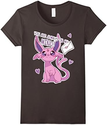Women's Espeon mailer T-Shirt Medium Asphalt