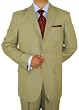 Presidential Suit Signature Collection Italian 3 Button 2pc Mens Suit Merino Wool 140's Hand Tailored Year Round Use Business Suit Sand Beige