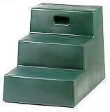 Horsemens Pride 3-Step Mounting Block Red