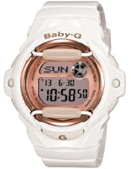 Casio Womens BG169G-7 Baby G White Watch