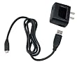 Motorola USB Wall Charger with Micro USB Data Cable - Bulk Packaging (Black)