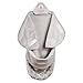 Baby's Small Rose Motif Swaddle Bag for 0-3 Months By Blankets And Beyond Gray