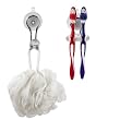 Oxo Good Grips 1228700 Suction Hook and Double Toothbrush/Razor Holder Set