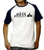 Scooter evolution t-shirt VESPA Roller scooterist - T-SHIRT S - XXXL