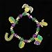 Mardi Gras Charm Bracelet