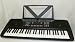 Black 54 Keys Electronic Portable Piano Keyboard with AC Adapter