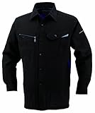 CO-COS コーコス 長袖シャツ AS-728 ガンメタチャコール 4L