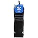 adidas Men's Originals Quarter Socks (2-Pack), One Size, Black/Bold Onix/Scarlet