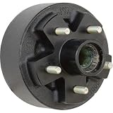Tow Zone 4-Hole Brake Drums - Pair, 7in., Model# 56130