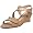 Tan Nubuck/Gold Multi