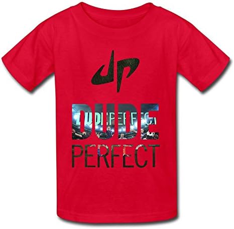 Kid's Dude Perfect Logo T-shirt Red