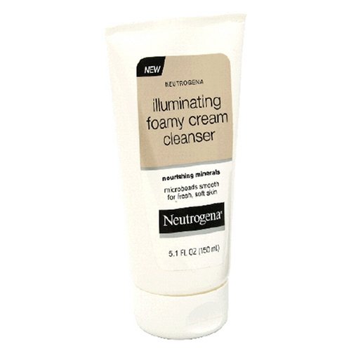 Neutrogena Illuminating Foamy Cream Cleanser, 5.1 Ounce (Pack of 3)
