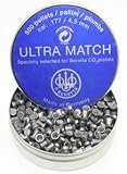 Beretta Ultra Match .177 Cal, 7.7 Grains, Wadcutter, 500/Tin