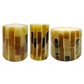 Candle - Artificial Wax Bone Finish