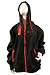 NEW MENS HOODED TRACK SUITS ZIPPER TRAINING TRACK SUITS JOGGING SUIT GYM SUIT BLACK RED STRIPE