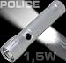 1,5 WATT LED High Tech ALU Outdoor Taschenlampe