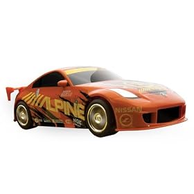 Micro Scalextric G2085 1:64 Scale Nissan 350Z Orange Slot Car