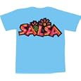 T-Shirt F417 with multicolored frontprint S - salsa'