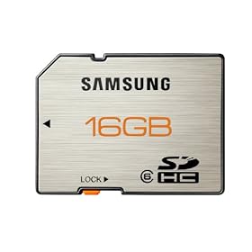 Samsung 16GB SDHC PLUS High Speed memory card Class 6