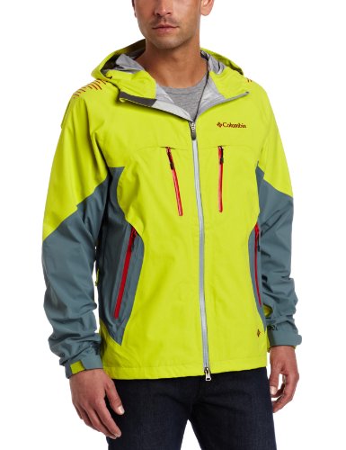 Columbia Men's Peak II Shell Jacket (Large, Chartreuse) On Sale