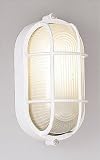 Designers Fountain 2071-WH Marine Style Lantern White 5 w x 8-1/2 h x 4-1/4 ext.