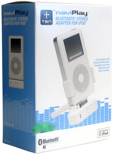 TEN Technology naviPlay Bluetooth Stereo Adapter for iPod