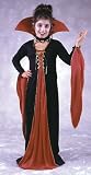 Morris Costumes Victorian Vampiress Child Large Lace-Up Bodice Choker W/ Stand-Up Collar