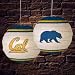 Berkeley University of California Golden Bears 18 Rice Paper Lamp