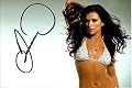 Danica Patrick SEXY SPORTS ILLUSTRATED SWIMSUIT Signed 4x6 Photo #5 - Autographed NASCAR Magazines
