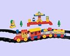 Peacock Kinder Blocks Senior Train Set
