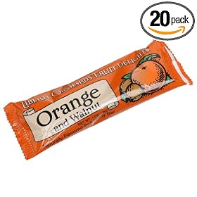 Liberty Orchards Orange Bar, 1-Ounce Bars (Pack of 24) by Aplets and Cotlets