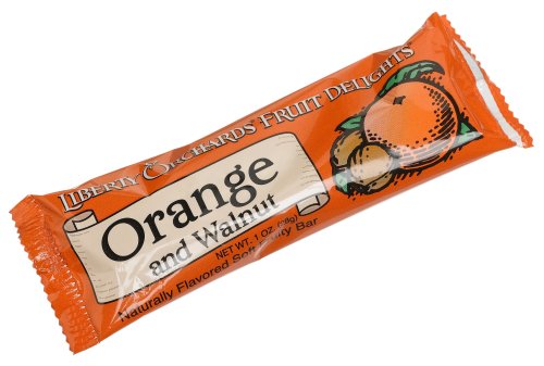 Liberty Orchards Orange Bar,1-Ounce Bars (Pack of 72) by Aplets and Cotlets