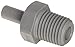 John Guest Acetal Copolymer Tube Fitting, Stem Adaptor, 1/4