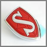 Nissan 240SX JDM Silvia Red S Hood Emblem