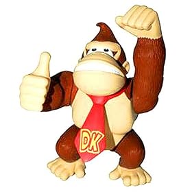 Super Mario Brothers Master Replicas 5 inch PVC Figure Series 1 Donkey Kong