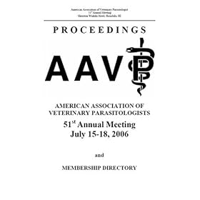 Proceedings Annual Meeting : American Association Of Veterinary Parasitologists by 