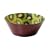 PT Kiwi Print Bowl Melamine Plastic Brown Base