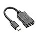 Tripp Lite Mini DisplayPort to DisplayPort Adapter Converter 4K @ 60Hz mDP to DP Keyspan 6in 6