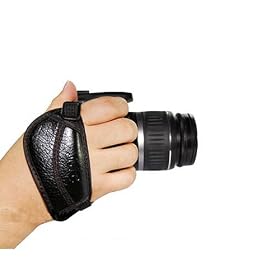 Leather Grip Hand Strap for Canon 1000D,500D,450D 400D,50D,40D,5D,1Ds,Nikon D700,D300,D200,D90,D80,D70,D60,D40,D40x,pentax k200d,K100d,k110d,K20d,K10d,Sony A300 A350 A200 A700,A900,Fuji finepix fujifilm DSLR