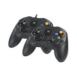 xbox accessory Two Black Xbox Controllers Video Game xbox accessory