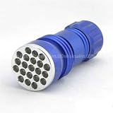 Crime Scene Blue LED Flashlight 455 460 Nm 3 AAA Torch, 7305blue