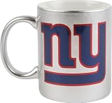 New York Giants 11 oz. Silver Mug
