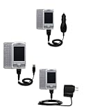 Deluxe Kit for the Cingular 8125 includes a USB cable with Car and Wall Charger - Gomadic Brand w/ TipExchange Technology